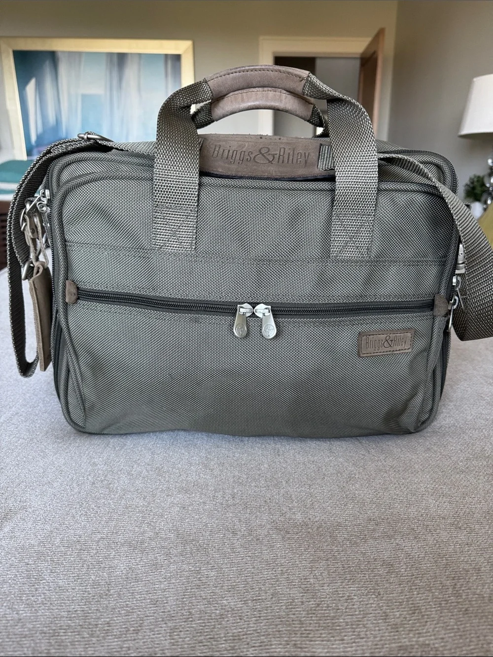 Briggs & Riley Travel ware 17’ Case messenger bag Laptop brief case Office Work